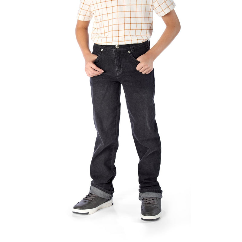 Kids Slim-Fit Denim Jeans / Alex Cut / Black / Discontinued