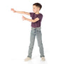 Tall Thin Seven Year Old Boy Wearing Slim-Fit Light Wash Jeans / StiltBird Apparel