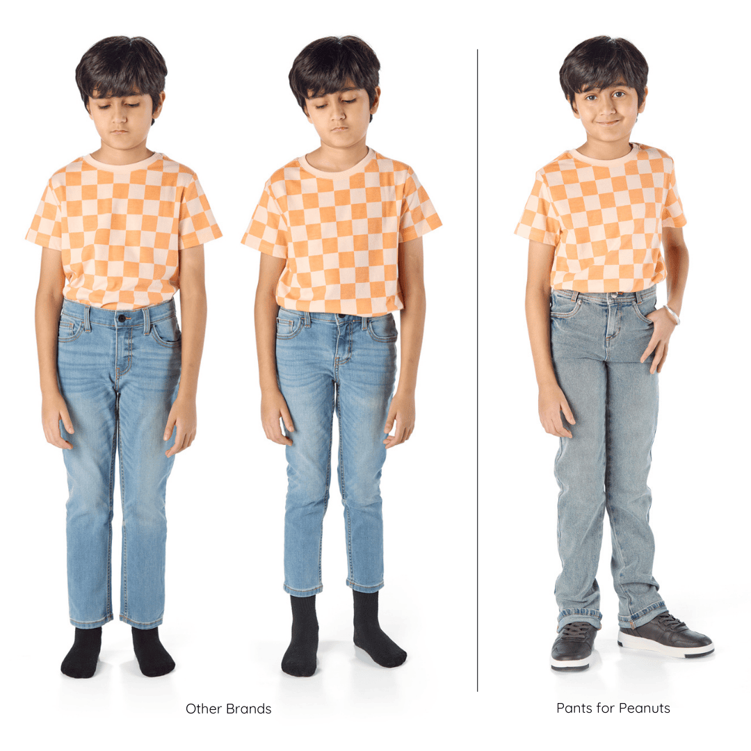 How Other Brands Fit Compared to Pants for Peanuts Jeans