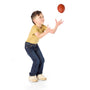 Playing Catch / Tall Thin PreSchool Boy wearing dark wash slim-fit jeans / StiltBirdApparel